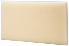 Made in USA - 2' x 4" x 1-1/4" Natural (Color) Nylon 6/6 Rectangular Bar - Industrial Tool & Supply