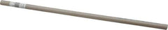 Made in USA - 1' Long, 3/8" Diam, PEEK Plastic Rod - Thermoplastic - Industrial Tool & Supply