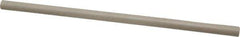 Made in USA - 1' Long, 1/2" Diam, PEEK Plastic Rod - Thermoplastic - Industrial Tool & Supply