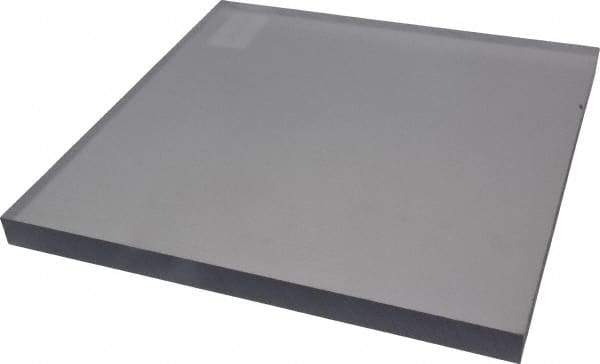 Made in USA - 3/4" Thick x 12" Wide x 1' Long, Polycarbonate Sheet - Clear - Industrial Tool & Supply