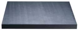 Made in USA - 2' x 2' x 1" Black Nylon 6/6 Sheet - Industrial Tool & Supply