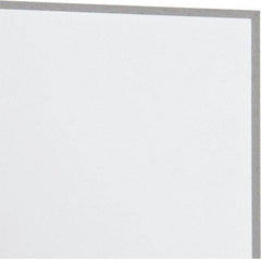 Made in USA - 1/16" Thick x 12" Wide x 2' Long, PVC Sheet - Clear, Type I PVC Grade - Industrial Tool & Supply