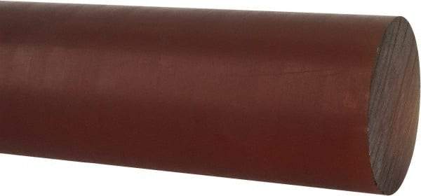 Made in USA - 1' Long, 2" Diam, Polyetherimide (PEI) Plastic Rod - Natural (Color) - Industrial Tool & Supply