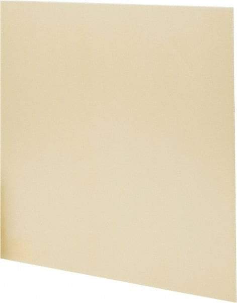 Made in USA - 1/16" Thick x 12" Wide x 1' Long, Epoxyglass Laminate (G10/F4) Sheet - Mustard Yellow, ±0.0075 Tolerance - Industrial Tool & Supply