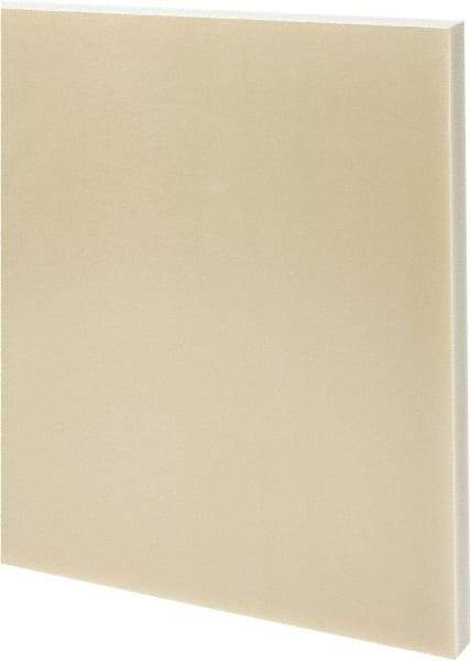 Made in USA - 3/4" Thick x 12" Wide x 1' Long, Epoxyglass Laminate (G10/F4) Sheet - Mustard Yellow, ±0.043 Tolerance - Industrial Tool & Supply