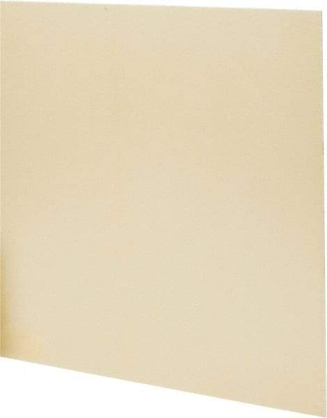 Made in USA - 1/16" Thick x 24" Wide x 2' Long, Epoxyglass Laminate (G10/F4) Sheet - Mustard Yellow, ±0.0075 Tolerance - Industrial Tool & Supply