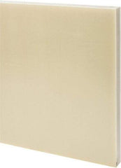 Made in USA - 1" Thick x 24" Wide x 2' Long, Epoxyglass Laminate (G10/F4) Sheet - Mustard Yellow, ±0.049 Tolerance - Industrial Tool & Supply
