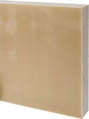 Made in USA - 2" Thick x 24" Wide x 2' Long, Epoxyglass Laminate (G10/F4) Sheet - Mustard Yellow, ±0.073 Tolerance - Industrial Tool & Supply