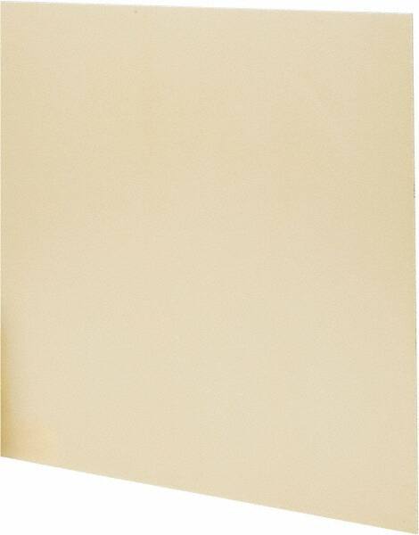 Made in USA - 1/16" Thick x 24" Wide x 3' Long, Epoxyglass Laminate (G10/F4) Sheet - Mustard Yellow, ±0.0075 Tolerance - Industrial Tool & Supply