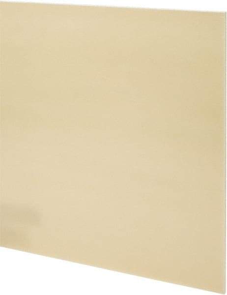 Made in USA - 3/16" Thick x 24" Wide x 3' Long, Epoxyglass Laminate (G10/F4) Sheet - Mustard Yellow, ±0.019 Tolerance - Industrial Tool & Supply