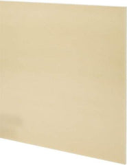 Made in USA - 3/16" Thick x 24" Wide x 3' Long, Epoxyglass Laminate (G10/F4) Sheet - Mustard Yellow, ±0.019 Tolerance - Industrial Tool & Supply