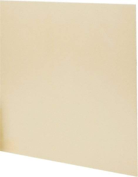 Made in USA - 1/16" Thick x 36" Wide x 4' Long, Epoxyglass Laminate (G10/F4) Sheet - Mustard Yellow, ±0.0075 Tolerance - Industrial Tool & Supply