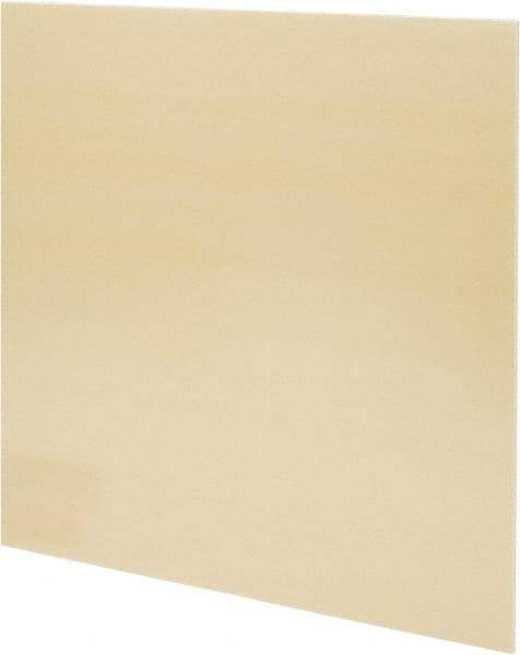 Made in USA - 3/32" Thick x 36" Wide x 4' Long, Epoxyglass Laminate (G10/F4) Sheet - Mustard Yellow, ±0.009 Tolerance - Industrial Tool & Supply