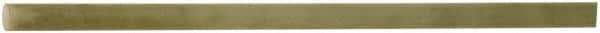 Made in USA - 4' Long, 3/4" Diam, Epoxyglass Laminate (G10/FR4) Plastic Rod - Yellow-Green - Industrial Tool & Supply
