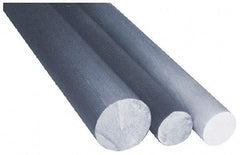 Made in USA - 4' Long, 3/8" Diam, Glass-Cloth Melamine Laminate (G5/G9) Plastic Rod - Grayish Brown - Industrial Tool & Supply