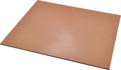 Made in USA - 1/8" Thick x 12" Wide x 1' Long, Paper-Base Phenolic Laminate (XX) Sheet - Tan - Industrial Tool & Supply