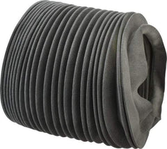 Made in USA - 24 Inch Long, 0.04 Inch Thick, Nylon Airtight Molded Bellows - 5 Inch Inside Diameter - Industrial Tool & Supply