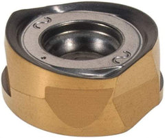 Iscar - H400 RNHU1205 AX Grade IC830 Carbide Milling Insert - TiAlN/TiN Finish, 0.2047" Thick, 0.433" Inscribed Circle, 6mm Corner Radius - Industrial Tool & Supply