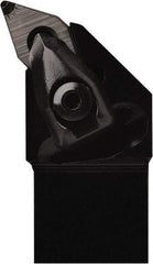 Seco - DDHN, Right Hand Cut, 107.5° Lead Angle, 16mm Shank Height x 16mm Shank Width, Negative Rake Indexable Turning Toolholder - 100mm OAL, DNM..1104.. Insert Compatibility, Series Dual Clamp - Industrial Tool & Supply