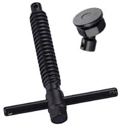 Gibraltar - 5" Thread, Clamp Screw with Multi-Pad - Use with Gibraltar L & F Clamps - Industrial Tool & Supply