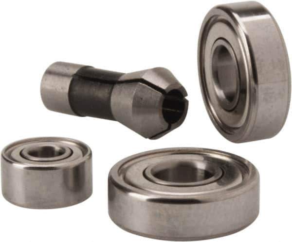 PRO-SOURCE - 1/8" Collet Die Grinder Rebuild Kit - Use with 5530005526JP, 5530007522JP - Industrial Tool & Supply