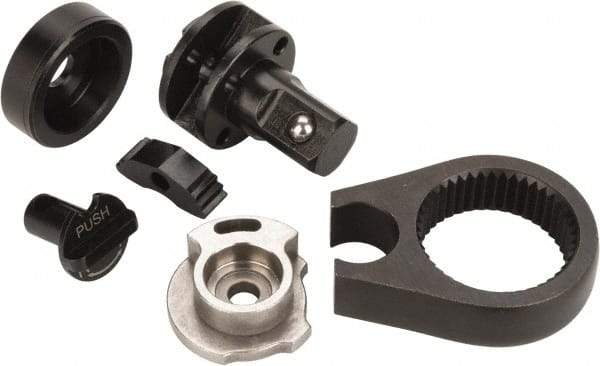 PRO-SOURCE - For Use with 3/8 Impact Ratchet Wrench 5550002145JP, Rebuild Kit - Rear End Plate 34-301714, Front End Plate 34-301719, Yoke 33-301332, Reverse Button 34-301733, Ratchet Pawl 30137, 3/8 Ratchet Anvil 33-301738 - Industrial Tool & Supply