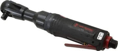 PRO-SOURCE - 3/8" Drive, 400 RPM, 75 Ft/Lb Torque Ratchet Wrench - Inline Handle, 4 CFM, 90 psi, 1/4" NPT Inlet - Industrial Tool & Supply