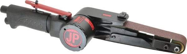 PRO-SOURCE - 1-5/32 x 21-1/4 Inch, 12,000 RPM Air Belt Sander - 1/4 NPT Inlet, 4.2 CFM Air Consumption - Industrial Tool & Supply