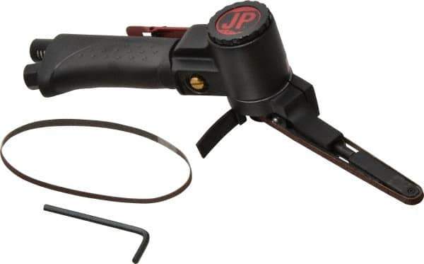 PRO-SOURCE - 1/4 x 13 Inch, 18,000 RPM Air Belt Sander - 1/4 Inch Inlet, 4.2 CFM Air Consumption - Industrial Tool & Supply