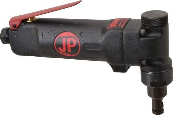 PRO-SOURCE - Pneumatic Power Nibbler - 16 Gauge Cutting Capacity, 1/4 NPT Inlet, 4 CFM, 6.2 bar - Industrial Tool & Supply