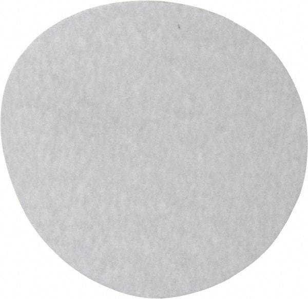 PRO-SOURCE - 3" Diam, 320 Grit, Aluminum Oxide Hook & Loop Disc - Extra Fine Grade, Coated, - Industrial Tool & Supply