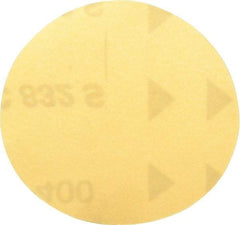 PRO-SOURCE - 3" Diam, 400 Grit, Aluminum Oxide Hook & Loop Disc - Extra Fine Grade, Coated, - Industrial Tool & Supply