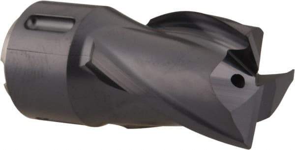 Seco - MP16 M05 Grade MP3000 Carbide Milling Tip Insert - TiAlN Finish, 3 Flutes, 5/8" Cutting Diam, 3/4" Depth of Cut, 1.283" Extension, 1/64" Cnr Rad - Industrial Tool & Supply