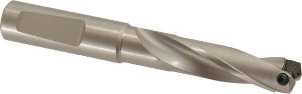 Guhring - 0.571 to 0.59" Diam, 47.8mm Max Depth, 5/8" Shank Diam, 70mm Flute, Replaceable Tip Drill - HT 800 WP Insert, Series 4107 - Industrial Tool & Supply