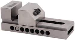 Gibraltar - 3" Jaw Width, 3-3/4" Jaw Opening Capacity, 1-3/8" Jaw Height, Toolmaker's Vise - Flat Jaw, 0.003" Parallelism, 0.005" Squareness, 7" OAL x 2-1/2" OAH - Industrial Tool & Supply
