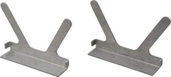 Gibraltar - 5" Jaw Width, Aluminum, Vise Jaw Cap - Press On Attachment - Industrial Tool & Supply