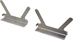 Gibraltar - 5-1/2" Jaw Width, Aluminum, Vise Jaw Cap - Press On Attachment - Industrial Tool & Supply