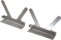 Gibraltar - 4-1/2" Jaw Width, Aluminum, Vise Jaw Cap - Press On Attachment - Industrial Tool & Supply