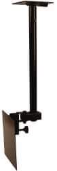 Video Mount - Steel, Flat Panel Ceiling Mount For 25 to 37 Inch LCD Monitor - Black, 75 Lbs. Load Capacity, 20° Max Tilt Angle, Ceiling Mount Rotating and Tilting - Industrial Tool & Supply