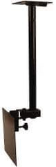 Video Mount - Steel, Flat Panel Ceiling Mount For 25 to 37 Inch LCD Monitor - Black, 75 Lbs. Load Capacity, 20° Max Tilt Angle, Ceiling Mount Rotating and Tilting - Industrial Tool & Supply