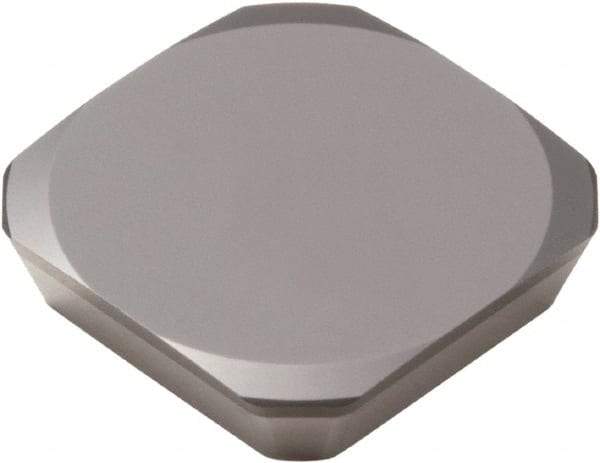 Seco - SEEX42 MD13 Grade CBN200 CBN Milling Insert - Uncoated, 1/8" Thick, 1/2" Inscribed Circle - Industrial Tool & Supply