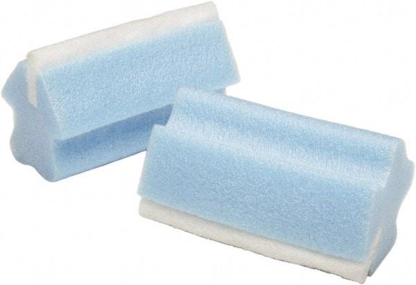 Ability One - Angled Foam Foam Paint Brush - Block Handle - Industrial Tool & Supply