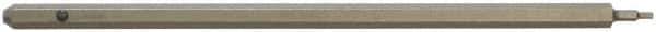 Paramount - 1.5mm Hex Screwdriver Blade - 5mm Drive, 5-1/2" OAL - Industrial Tool & Supply
