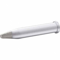 Weller - 2.4mm Point, 2.4mm Tip Diameter, Round Soldering Iron Tip - Series XT, For Use with Hand Soldering with WX1 or WX2 Base Unit and WXP120 Iron - Exact Industrial Supply