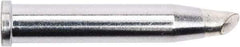 Weller - 3.2mm Point, 3.2mm Tip Diameter, RoundSlope Soldering Iron Tip - Series XT, For Use with Hand Soldering with WX1 or WX2 Base Unit and WXP120 Iron - Exact Industrial Supply