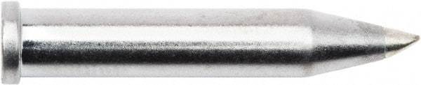 Weller - 1.6mm Point, 1.6mm Tip Diameter, RoundSlope Soldering Iron Tip - Series XT, For Use with Hand Soldering with WX1 or WX2 Base Unit and WXP120 Iron - Exact Industrial Supply
