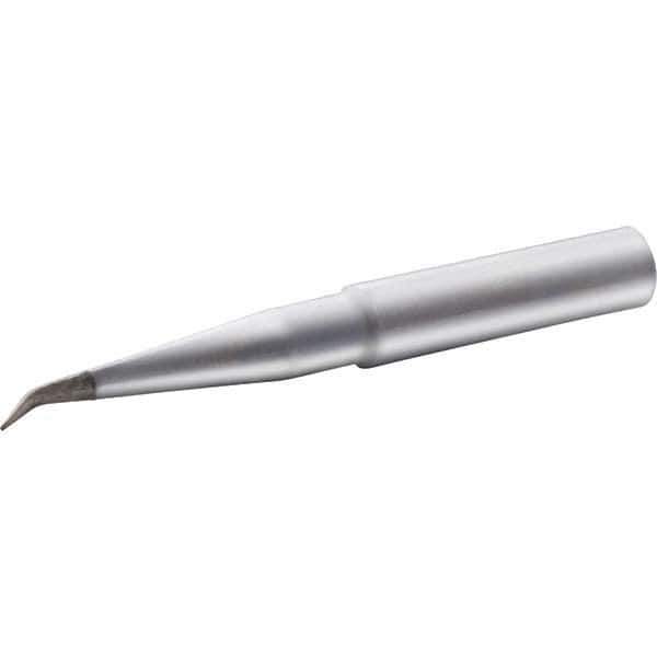 Weller - 0.2mm Point, 0.2mm Tip Diameter, Bent Round Soldering Iron Tip - Series XNT, For Use with Hand Soldering with WX1 or WX2 Base Unit and WXP65 Iron - Exact Industrial Supply