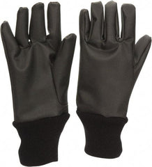PRO-SAFE - Size M Aramid Lined Silicone Heat Resistant Glove - 12" OAL, Knit Wrist Cuff - Industrial Tool & Supply