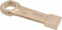 Ampco - 1-5/16" 6 Point Striking Box Wrench - Single End, 7-1/2" OAL, Aluminum Bronze - Industrial Tool & Supply