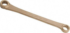 Ampco - 11/16" x 25/32" 12 Point Offset Box Wrench - Double End, 10-3/4" OAL, Aluminum Bronze - Industrial Tool & Supply